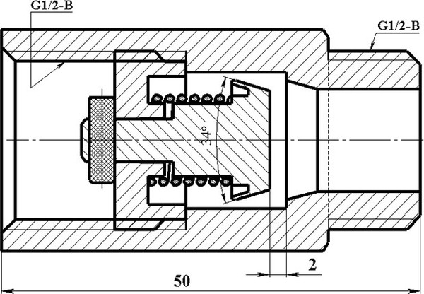 Изображение товара Клапан термозапорный Цветлит ZW20034