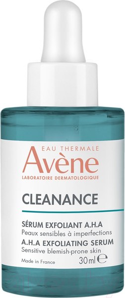 Изображение товара Сыворотка для лица Avene Cleanance AHA Exfoliating Serum Для жирной кожи (30мл)