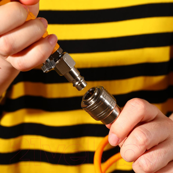 Изображение товара Пневматический краскопульт Deko DKSG125P HVLP / 018-0929