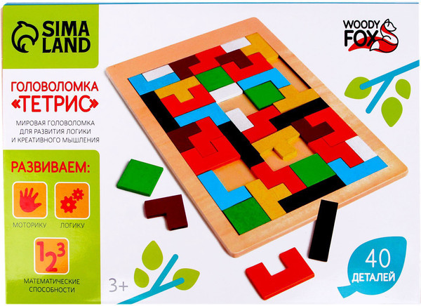 Изображение товара Игра-головоломка Woody Тетрис / 6944949
