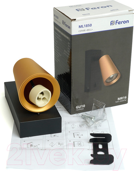 Изображение товара Спот Feron ML1850 / 48420 (золотой/черный)