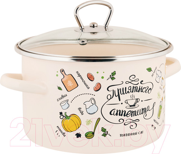 Изображение товара Набор кастрюль Appetite №19 Приятного аппетита 1KB191S