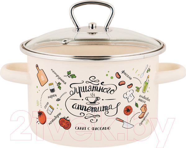 Изображение товара Набор кастрюль Appetite №19 Приятного аппетита 1KB191S