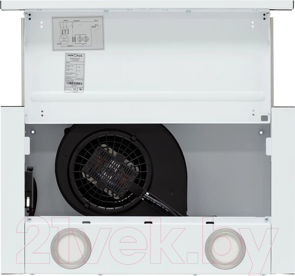 Изображение товара Вытяжка телескопическая Krona Kamilla 500 T / КА-00007310 (белый)