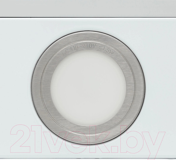 Изображение товара Вытяжка телескопическая Krona Kamilla 500 T / КА-00007310 (белый)