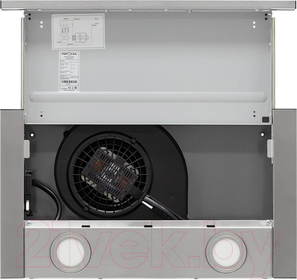 Изображение товара Вытяжка телескопическая Krona Kamilla 500 T / КА-00007314 (нержавеющая сталь)