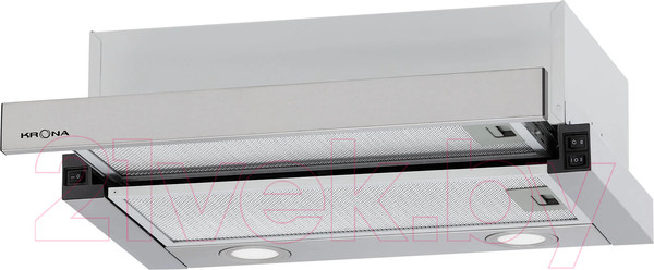 Изображение товара Вытяжка телескопическая Krona Kamilla 500 T / КА-00007314 (нержавеющая сталь)