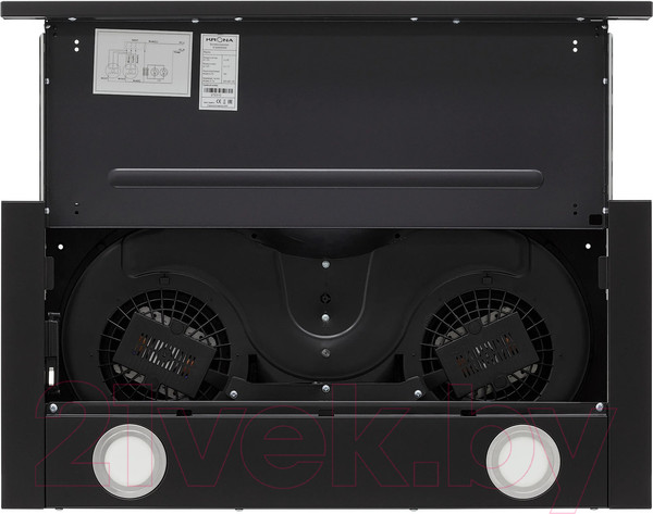 Изображение товара Вытяжка телескопическая Krona Kamilla 600 T 2 мотора / КА-00007303 (черный)