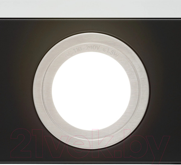 Изображение товара Вытяжка телескопическая Krona Kamilla 600 T 2 мотора / КА-00007303 (черный)