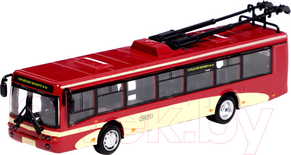 Изображение товара Троллейбус игрушечный Автоград Город 6407C / 9610391