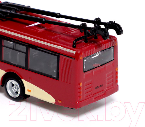 Изображение товара Троллейбус игрушечный Автоград Город 6407C / 9610391