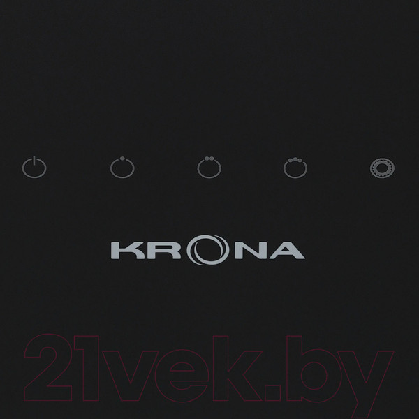 Изображение товара Вытяжка наклонная Krona Uran 600 DN 4S / КА-00007192 (черный)