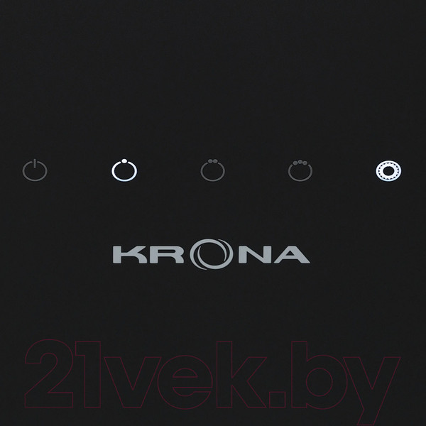 Изображение товара Вытяжка наклонная Krona Uran 600 DN 4S / КА-00007192 (черный)