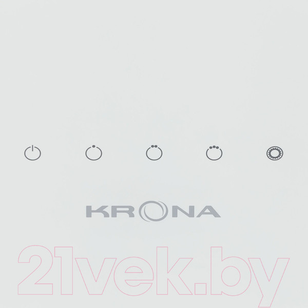 Изображение товара Вытяжка наклонная Krona Uran 600 DN 4S / КА-00007193 (белый)