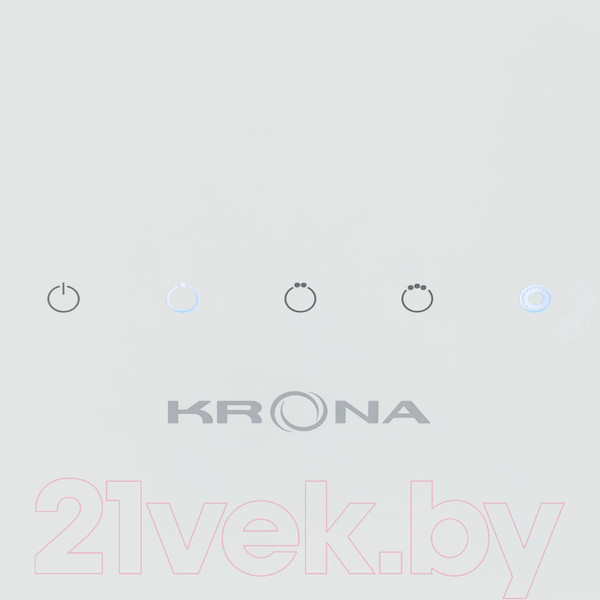 Изображение товара Вытяжка наклонная Krona Uran 600 DN 4S / КА-00007193 (белый)