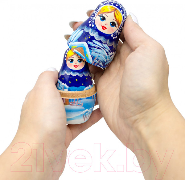 Изображение товара Матрешка сувенирная Брестская Фабрика Сувениров Русское Рождество / 5330
