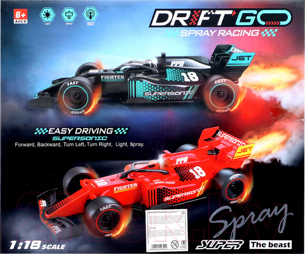 Изображение товара Радиоуправляемая игрушка Sima-Land Формула KM663-6 / 9949700