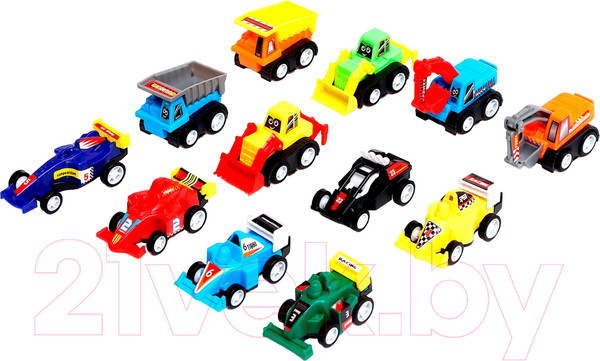 Изображение товара Набор игрушечных автомобилей Sima-Land Город 278-51 / 7603262