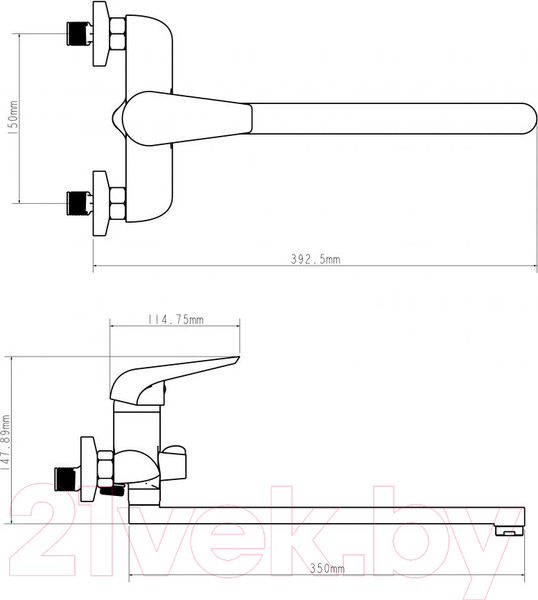 Изображение товара Смеситель Econoce EC0282