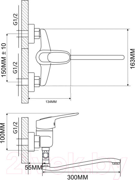 Изображение товара Смеситель Econoce EC0240