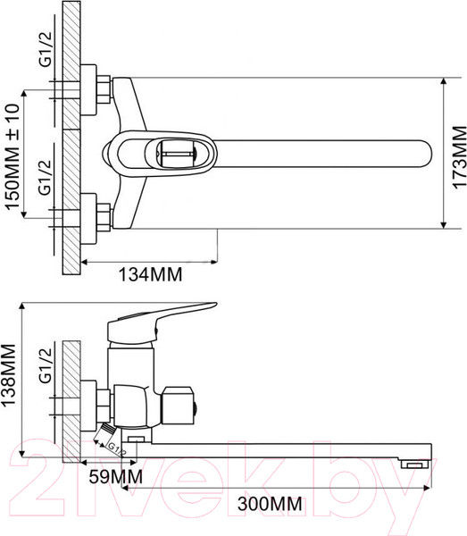 Изображение товара Смеситель Econoce EC0241 