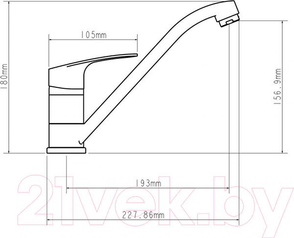 Изображение товара Смеситель Econoce EC0256 