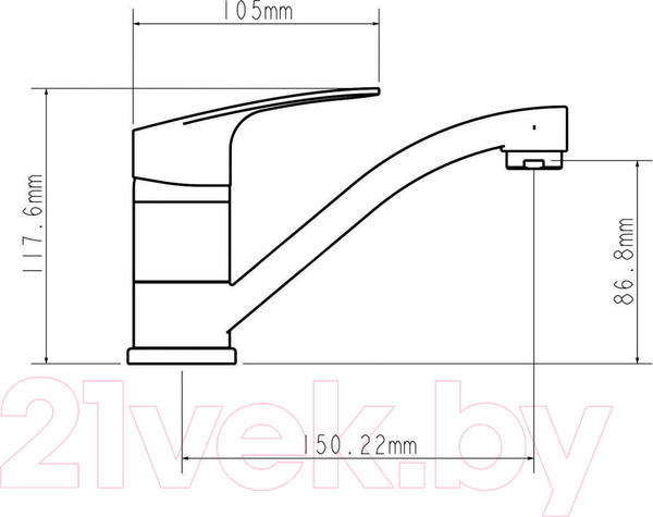 Изображение товара Смеситель Econoce EC0257
