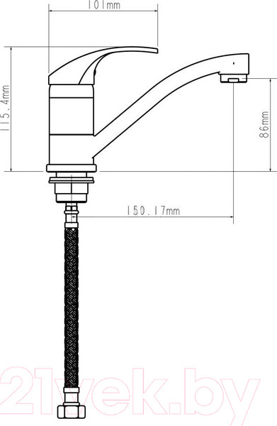 Изображение товара Смеситель Econoce EC0266
