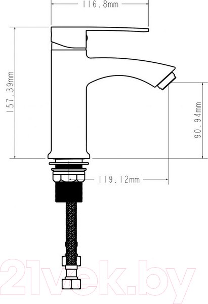 Изображение товара Смеситель Econoce EC0270BL 