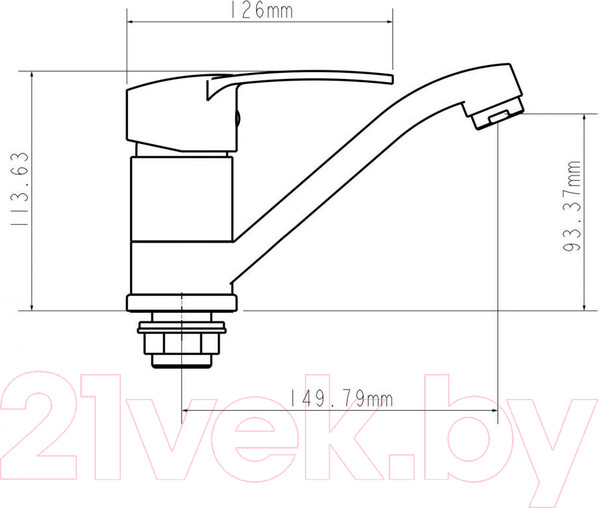 Изображение товара Смеситель Econoce EC0326