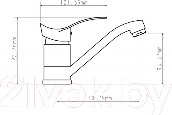 Изображение товара Смеситель Econoce EC0315 