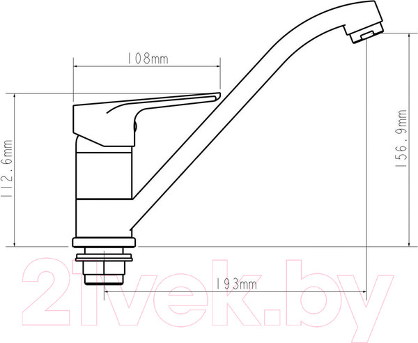Изображение товара Смеситель Econoce EC0292BL