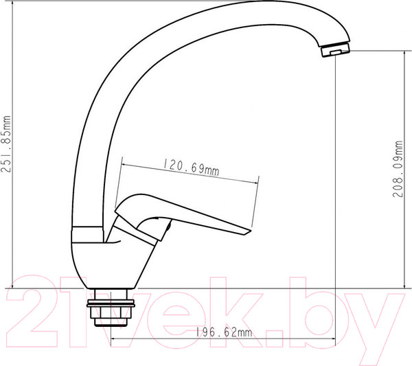 Изображение товара Смеситель Econoce EC0283