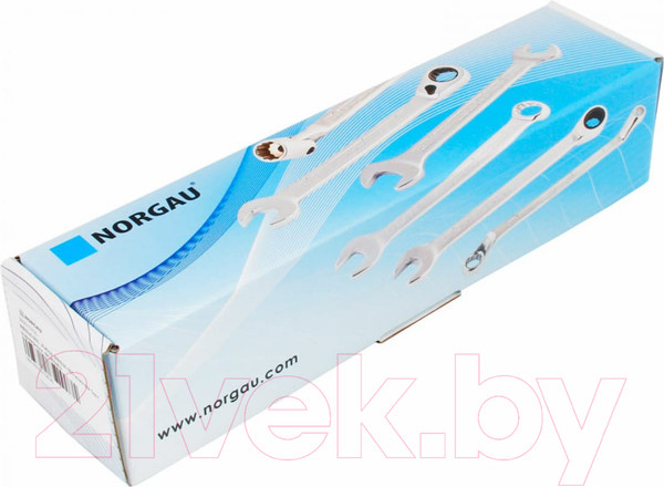 Изображение товара Набор ключей Norgau NBS7R-010 / 060240710