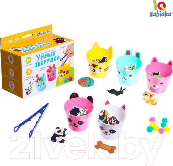 Изображение товара Сортер Zabiaka IQ Умные зверушки / 10083852