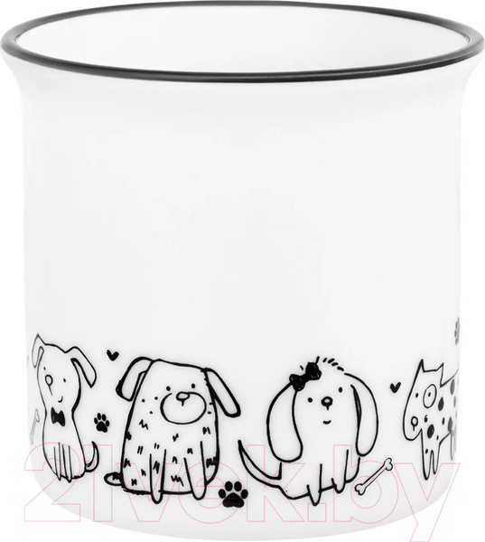 Изображение товара Кружка Elan Gallery Жизнь собак Праздник у щенят / 880200