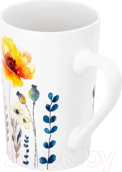 Изображение товара Кружка Elan Gallery Цветочное настроение Желтый мак / 880193