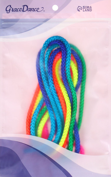 Изображение товара Скакалка для художественной гимнастики Grace Dance 488268  (радуга)