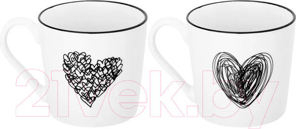 Изображение товара Набор кружек Elan Gallery Love / 880195