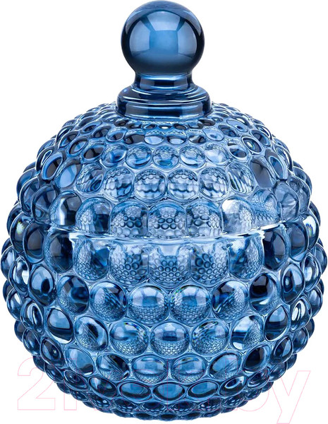 Изображение товара Емкость для хранения Elan Gallery Пузырьки / 890911 (синий)