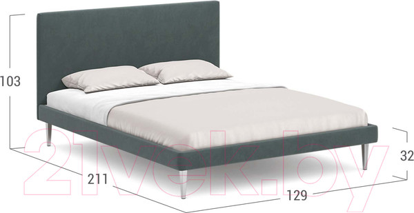 Изображение товара Полуторная кровать Moon Family 1256/MF007575