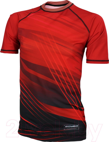 Изображение товара Футболка для единоборств BoyBo Challenger для MMA (L, красный)