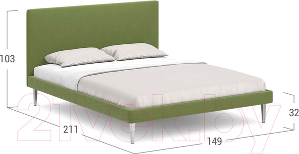 Изображение товара Полуторная кровать Moon Family 1256/MF007556