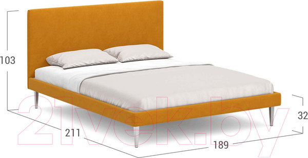 Изображение товара Двуспальная кровать Moon Family 1256/MF007523