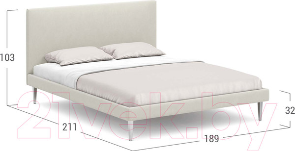 Изображение товара Двуспальная кровать Moon Family 1256/MF007598