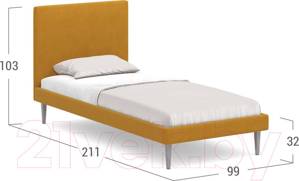 Изображение товара Односпальная кровать Moon Family 1256/MF007524