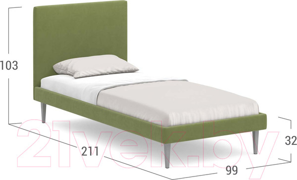 Изображение товара Односпальная кровать Moon Family 1256/MF007559