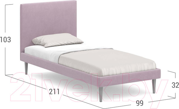 Изображение товара Односпальная кровать Moon Family 1256/MF007564