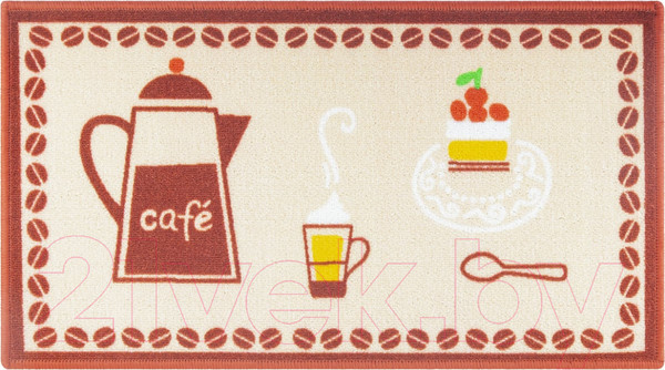 Изображение товара Коврик грязезащитный SunStep Fresh Кофейный десерт 45x80 / 35-121