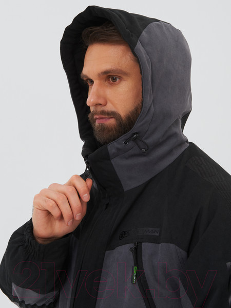 Изображение товара Костюм для охоты и рыбалки Huntsman Горка Люкс Исландия / 12208 (р-р 56-58/182-188, серый)